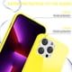 thumbnail image 3 of Funda de silicona Svanove para iPhone 13 Pro de 6.1 pulgadas, color amarillo, 3 of 7