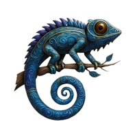 Bothyi - Decoración De Pared De Metal Con Forma De Lagarto Gecko Para Valla, Entrada, Balcón.