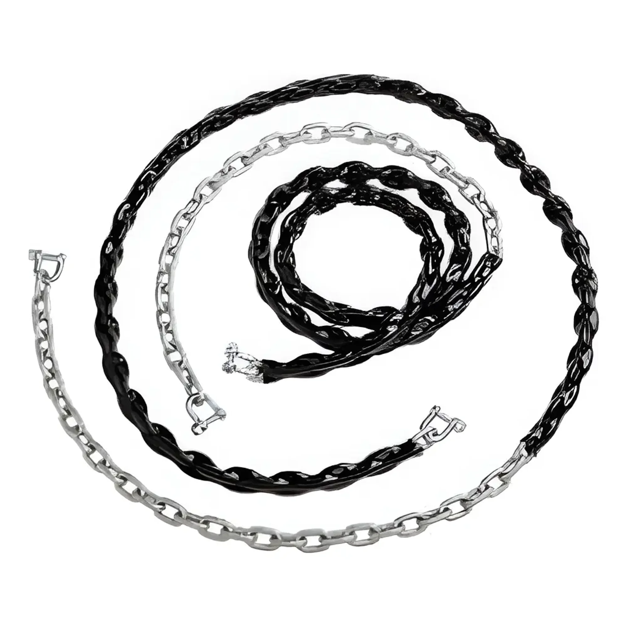 Patio Parque Spa - Cadena Columpio Galvz L180cm Eslabón 5mm Grillete D 18x12mm