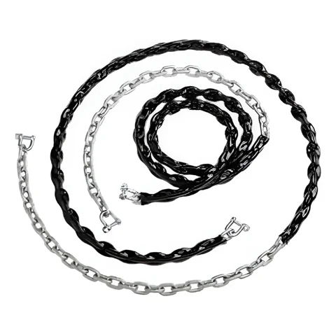 Patio Parque Spa - Cadena Columpio Galvz L180Cm Eslabón 5Mm Grillete D 18X12Mm