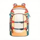 thumbnail image 1 of Materns Schoolbag Female Large Capacity Load Reduction Backbone Protection Male Super Lightweight High School Student Backpack For Children, 1 of 2