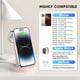 thumbnail image 5 of Estación de carga Anlmz 3 en 1 para iPhone y Apple Watch (rosa), 5 of 6