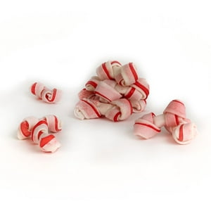 Pet Ok - Pack 20 Huesitos Blancos Sabor Carne Para Perro Pequeño