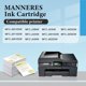thumbnail image 2 of Cartuchos de tinta MANNERES LC75 pack de 5 (2 negro/C/M/A), 2 of 6