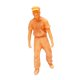 thumbnail image 3 of 1:64 Diorama Figura S Escala Para Micro Paisaje Escritorio Decoración Foto Props Empujar Carretilla Hombres, 3 of 5