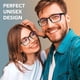 thumbnail image 5 of Gafas Benicci que bloquean la luz azul para mujeres y hombres, 5 of 7