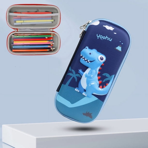 3D Cartoon EVA Pencil Case: Durable, Anti-Fall Protection for Your Pens & Pencils!