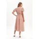 thumbnail image 4 of Vestido Verano Largo Mujer Floral Manga Corta 272, 4 of 4