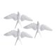 thumbnail image 1 of 3 Golondrinas De Resina Nórdica, Pájaros, Decoración De Pared, Jardín, Sala De Estar, Adorno, 1 of 5