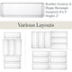 thumbnail image 5 of Set Organizador De Cajones Simplesort 6 Piezas Plástico Transparente, 5 of 8