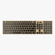 thumbnail image 1 of Teclado Genius Dual Wireless Bluetooth + Usb 2g Slimstar Copilot Ai T Wood Slim Star-7250BT, 1 of 6