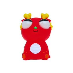 Soleio - Juguete Ojo Popping Dragon Ojo Saltón Rojo