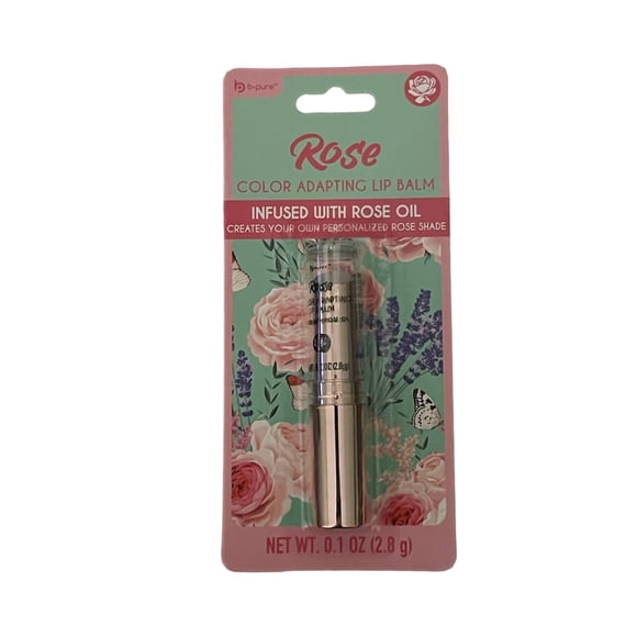 Bálsamo labial con color b.pure Rose Oil 2,8 g transparente