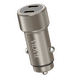 thumbnail image 1 of Adaptador Cargador Para Auto Doble Carga Rápida Usb-c 33w, 1 of 6