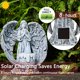 thumbnail image 4 of Estatua de jardín Yiosax, ángel con energía solar, 26 cm, 4 of 8