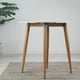 thumbnail image 2 of Mesa Redonda Nevada 100 cm | Diseño Minimalista, Piedra Sinterizada, 2 of 3