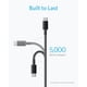 thumbnail image 3 of Cable USB C a USB C Anker tipo C, 60 W, carga rápida, 1 m, paquete de 2, 3 of 7