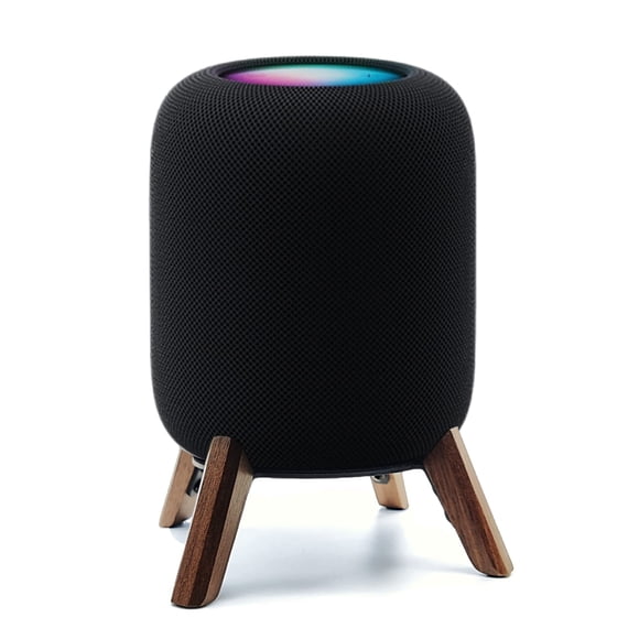 Soporte de madera para Homepod 2nd Gen (2023) de Counlisha - Walnut