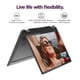 thumbnail image 2 of Ordenador portátil Lenovo IdeaPad Flex 5i Chromebook Plus 14 FHD+ de 8 GB de RAM, 2 of 9