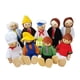 thumbnail image 3 of Mini Figura De Personas, Figura De Juego Portátil, Muñecas En Miniatura, Juego De Casa De Muñecas De Madera, 3 of 5