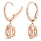 thumbnail image 3 of Pendientes Swarovski Una Pierced Drop con cristal danzante, 3 of 5
