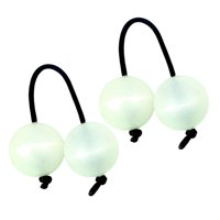 Magideal - 2 Pares De Bolas De Arena Rítmicas, Juguetes De Educación Temprana, Calabaza Doble, Huevos De Música, Maracas, Percusión, Bola De Tambor Para , Blanco