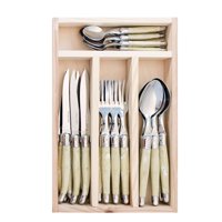 Laguiole Jean Dubost - Set Cuchilleria 24 Piezas Marmol
