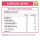 thumbnail image 2 of Lentejas Premium Listas Caja, Drenado 230 g - Neto 390 g, 2 of 3