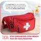 thumbnail image 2 of Riñonera Ever Ready First Aid Essential Gear, color rojo, 2 of 7