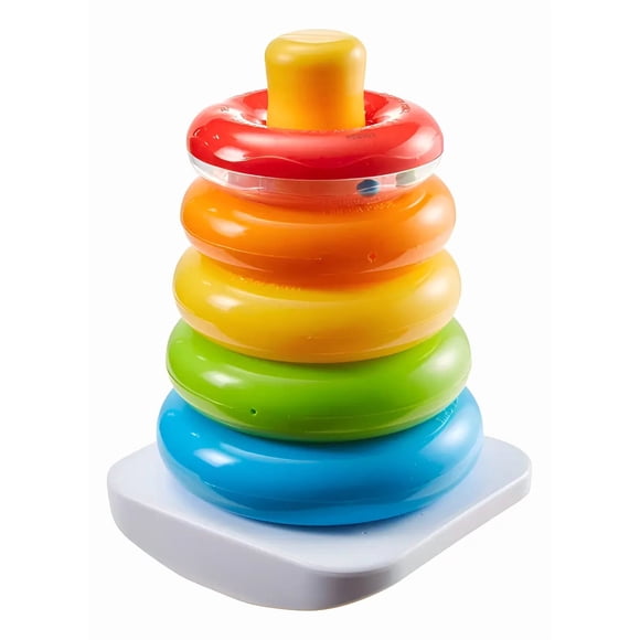 Juguete Para Bebes Torre Apilable Aros Didáctico Sensorial