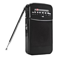 Genérico - Mini Radio Portatil De Bolsillo Am Fm Recargable Lau