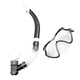 thumbnail image 1 of Snorkel Mask Set Máscara De Buceo De Fácil Respiración Para Nadar Deportes Acuáticos Negro, 1 of 5