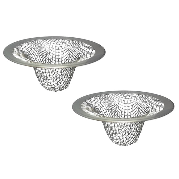 Colador Para Desagüe De Acero Inoxidable De 2 2 2 Piezas
