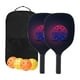 thumbnail image 1 of Juego De Palas De Pickleball, Bolsa De Almacenamiento De Raquetas, Agarre Cómodo Para Mujeres, Hombres De Interior, Juego De 2 Raquetas, 1 of 5