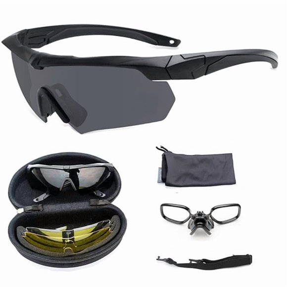 Gafas de Seguridad CAJOAUIS Antivaho 34 g Negro/Caqui