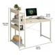 thumbnail image 4 of Escritorio H Oficina Madera Espesor 18mm 120cm X 55cm X 72cm Madera Blanca, 4 of 8