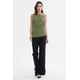 thumbnail image 4 of Polera Mujer Ajustada Sin Mangas Verde Olivo, 4 of 4