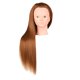 thumbnail image 2 of Cabeza De Entrenamiento De Cabello Pelo Largo Para Estudiantes De Escuela De Cosmetología DIY Barbería Oro Sin Maquillaje, 2 of 5