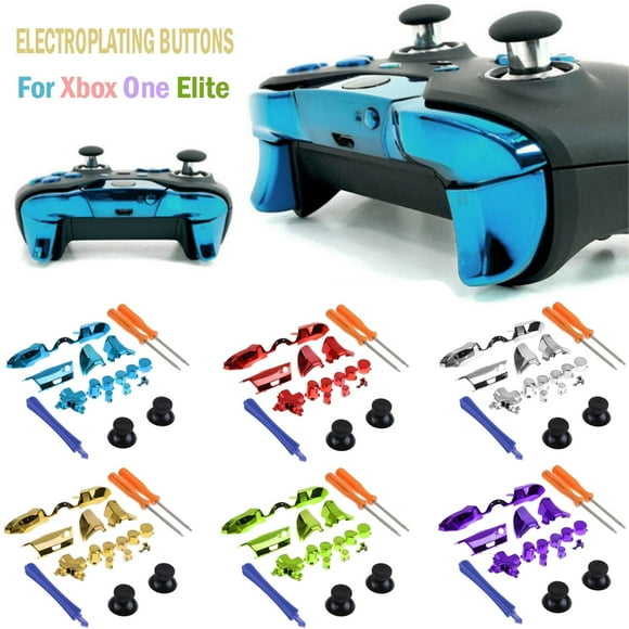 Kit de Accesorios de Repuesto AARONMEI para Botones Bumper LB RB y Gatillo Control Xbox One Elite Verde