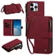 thumbnail image 5 of Funda Tipo Libro iPhone 13 Pro con Cierre Magnético y Ranuras, Rojo, 5 of 6