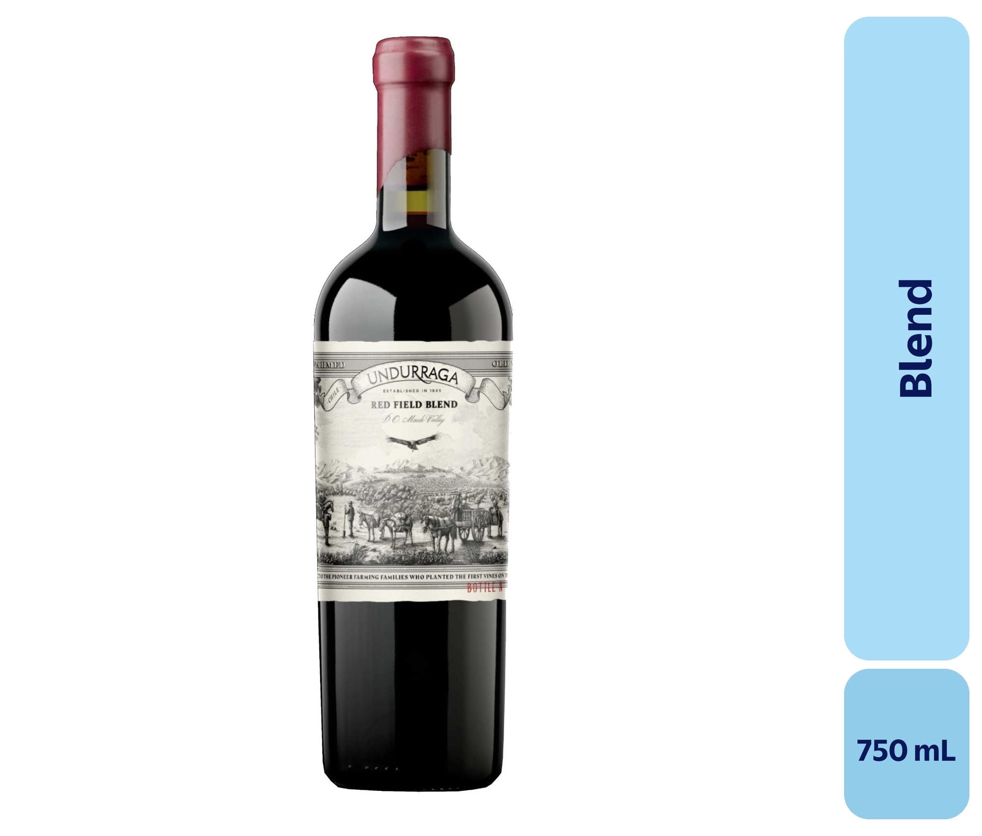Vino Blend Botella 750 mL Undurraga