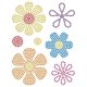 thumbnail image 3 of Set de plantillas magnéticas Rhinestone Genie – Flores 3 mm (10ss), 3 of 5