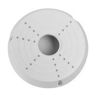 Magideal - Soporte De Unión Para Cámara Domo, Compacto Y Fácil De Usar, Caja De Montaje Para Cámara De Seguridad, Gestión De Cables Para Cámaras Domo De Oficina