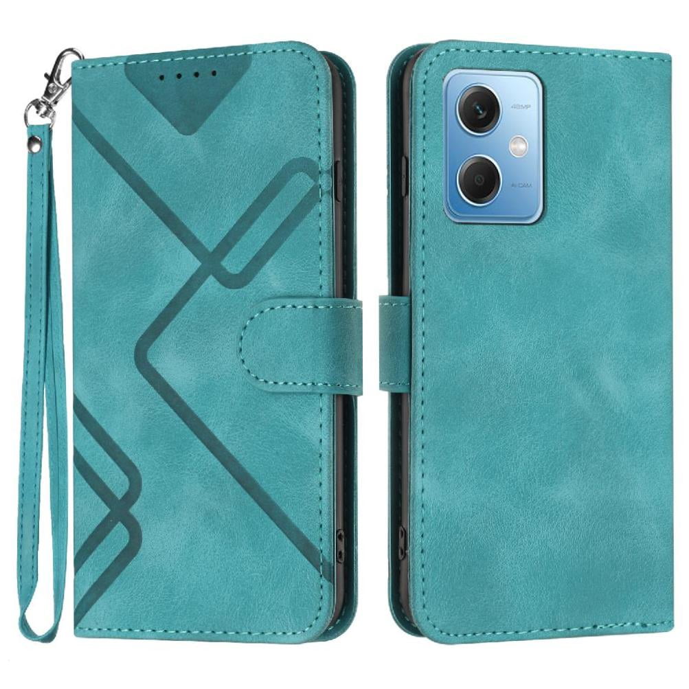 Funda Foxdock Para Xiaomi Redmi Note 12 5g – Tipo Libro Con Soporte, Billetera, Correa Y Diseño Elegante