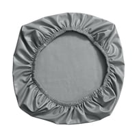 Magideal - Funda De Silla Oficina Funda Protectora De Cuero Pu Cubierta Elástica Antipolvo Impermeable Reutilizable Extraíble Adecuada Para Hogar Oficina Estudio Gris