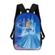 thumbnail image 1 of Cenicienta Princesa-theme Backpack, Campus style schoolbag Bookbag with Adjustable Shoulder Straps And Large Zip Compartment, Unisex Travel Bags., 1 of 6