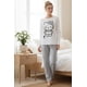 thumbnail image 1 of Pijama Micropolar Mujer Hello Kitty beige S, 1 of 8