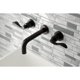 thumbnail image 5 of Grifo de baño de pared Kingston Brass KS8120DFL NuWave 4.5 LPM, 5 of 9