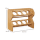 thumbnail image 3 of Especiero Condimentero Madera Cocina 8 Frascos Premium, 3 of 3
