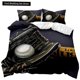 thumbnail image 1 of Baseball Duvet Cover Set Sports Theme Boys Kids Bedding Set Baseball Bedclothes Double Size Polyester Quilt Cover Bed Sheets, 1 of 5